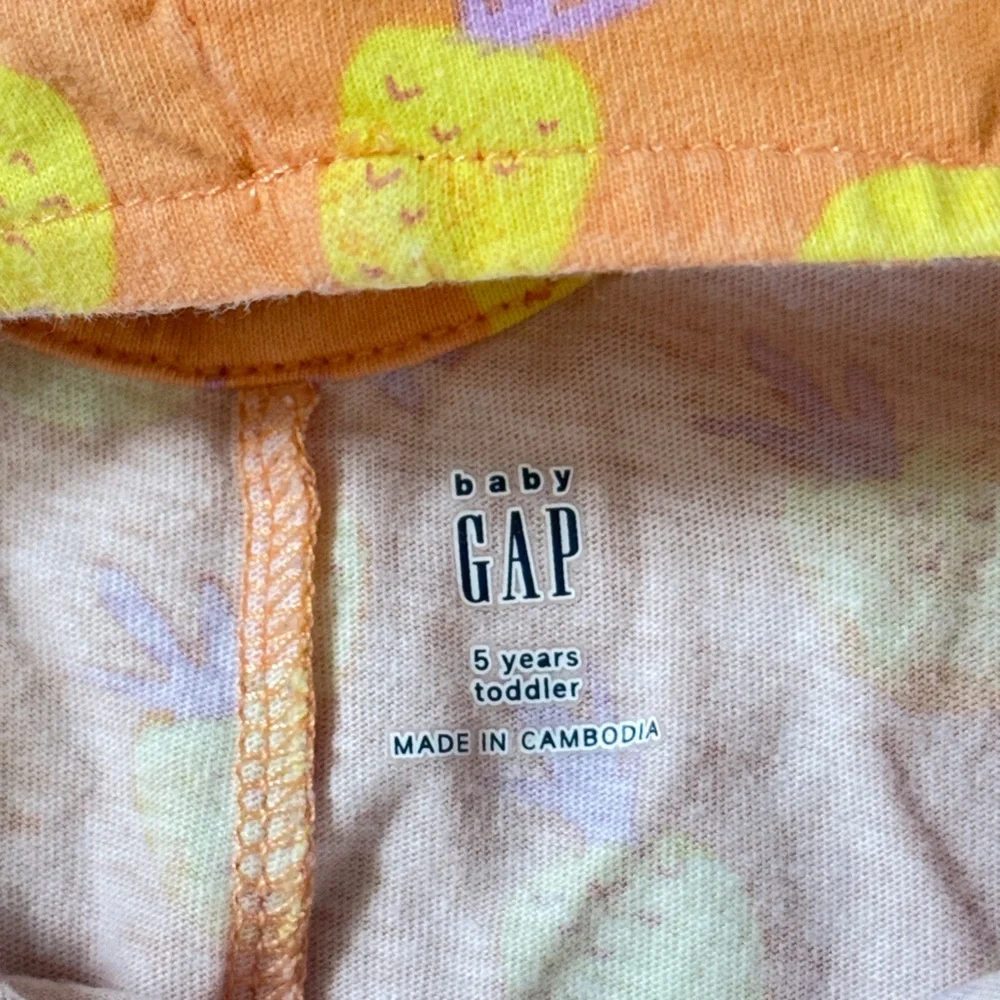 Baby Gap 5T Pineapple Dress and Fruity Shirt